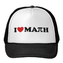 J'aime des maths casquettes de camionneur