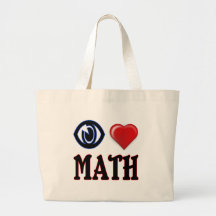 J'aime des maths sac