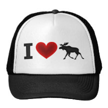 J'aime des orignaux casquettes