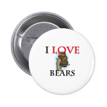 J'aime des ours badges