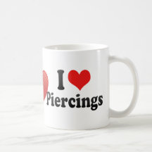 J'aime des perforations tasse à café
