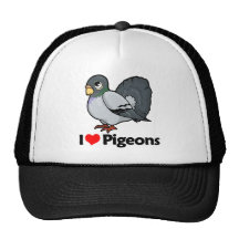 J'aime des pigeons casquettes de camionneur