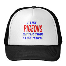 J'aime des pigeons meilleurs que j'aime le chapeau casquette de camionneur