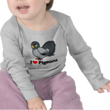 J'aime des pigeons t-shirt