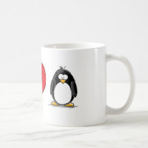 J'aime des pingouins mugs
