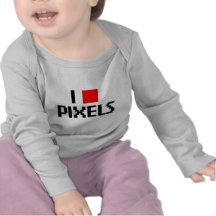 J'aime des pixels t-shirts