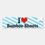J'aime des pousses de bambou adhésif pour voiture