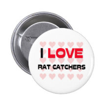 J'AIME DES RECEVEURS DE RAT BADGE AVEC ÉPINGLE
