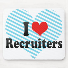 J'aime des recruteurs tapis de souris