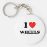 J'aime des roues porte-clés