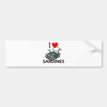 J'aime des sardines adhésifs pour voiture