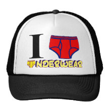J'aime des sous-vêtements casquettes de camionneur
