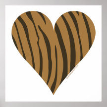 J'aime des tigres posters