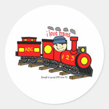 J'AIME des TRAINS - AMOUR À ÊTRE ME.png Autocollants