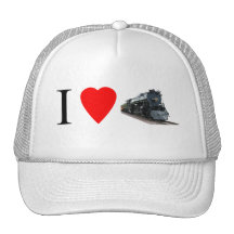 J'aime des trains casquettes de camionneur