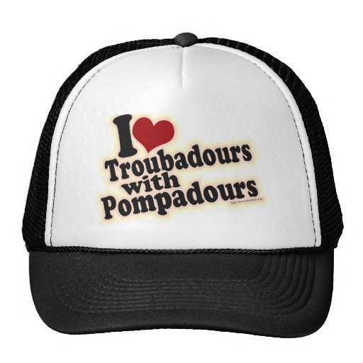 J'aime des troubadours casquette