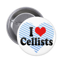 J'aime des violoncellistes badge avec épingle