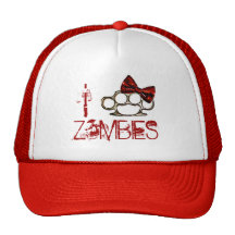 J'aime des Zombis-KnuckleBow Casquette De Camionneur