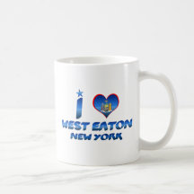 J'aime Eaton occidental, New York Mugs À Café