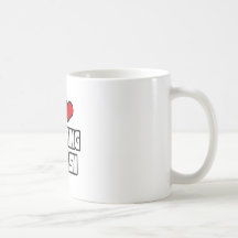 J'aime enseigner l'anglais tasse