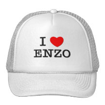 J'aime Enzo Casquette De Camionneur