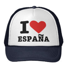 J'aime España - l'Espagne Casquettes De Camionneur