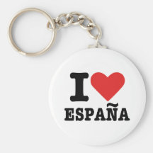 J'aime España - l'Espagne Porte-clef