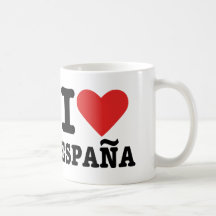 J'aime España - l'Espagne Tasse À Café