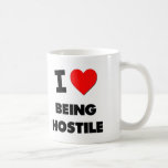 J'aime être hostile tasse