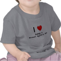 J'aime être un T-shirt de l'enfant de l'agent de v