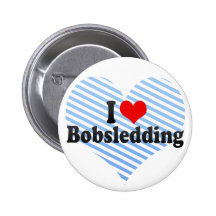 J'aime faire du bobsleigh pin's
