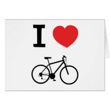 J'aime faire un cycle carte de vœux
