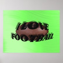 J'AIME FOOTBALL-POSTER