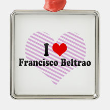 J'aime Francisco Beltrao, Brésil Ornement De Noël