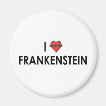 J'aime Frankenstein Aimant