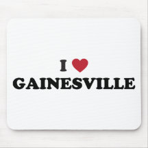 J'aime Gainesville la Floride Tapis De Souris