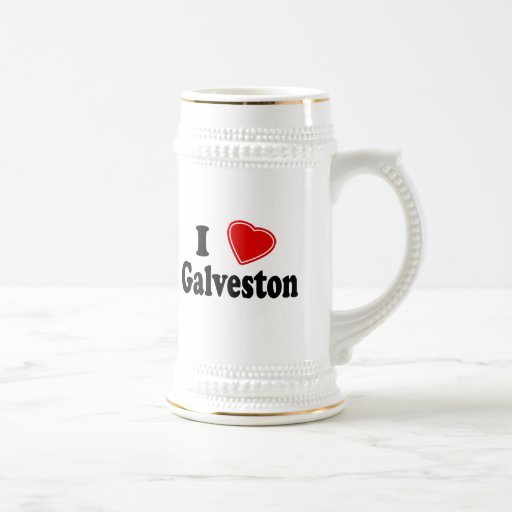 J'aime Galveston Mugs À Café