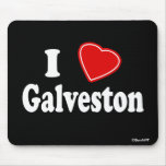 J'aime Galveston Tapis De Souris
