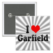 J'aime Garfield, Etats-Unis Pin's