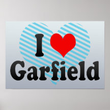 J'aime Garfield, Etats-Unis Posters