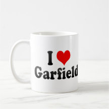 J'aime Garfield, Etats-Unis Tasse