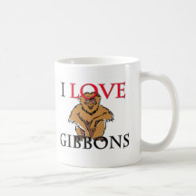 J'aime Gibbons Tasse À Café