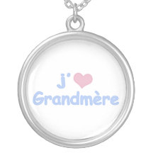 J'aime Grandmère (français) Colliers