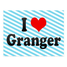 J'aime Granger, Etats-Unis Carte Postale