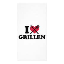 J'aime Grillen Photocarte