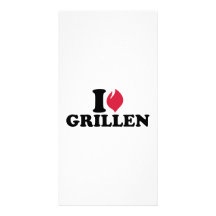 J'aime Grillen Photocartes