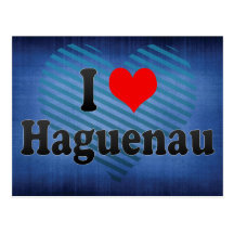 J'aime Haguenau, France Cartes Postales