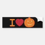 J'aime Halloween Adhésifs Pour Voiture