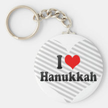 J'aime Hanoukka Porte-clé