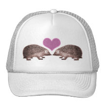 J'aime Hedgies - le chapeau de l'amant de hérisson Casquettes
